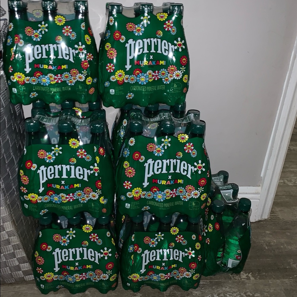 takashi murakami perrier water